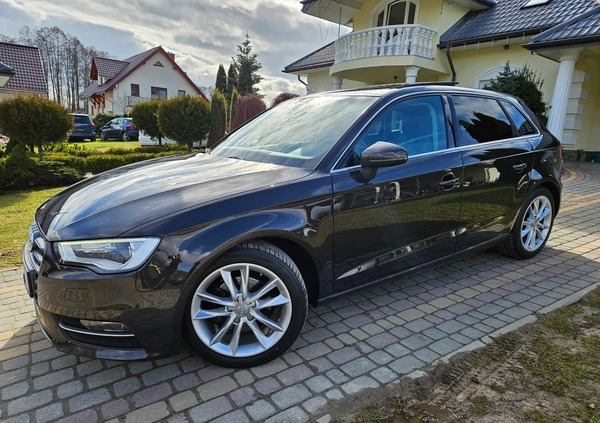 Audi A3 cena 57900 przebieg: 212635, rok produkcji 2013 z Kartuzy małe 781